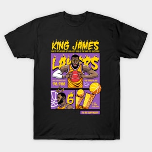 lebron king james T-Shirt